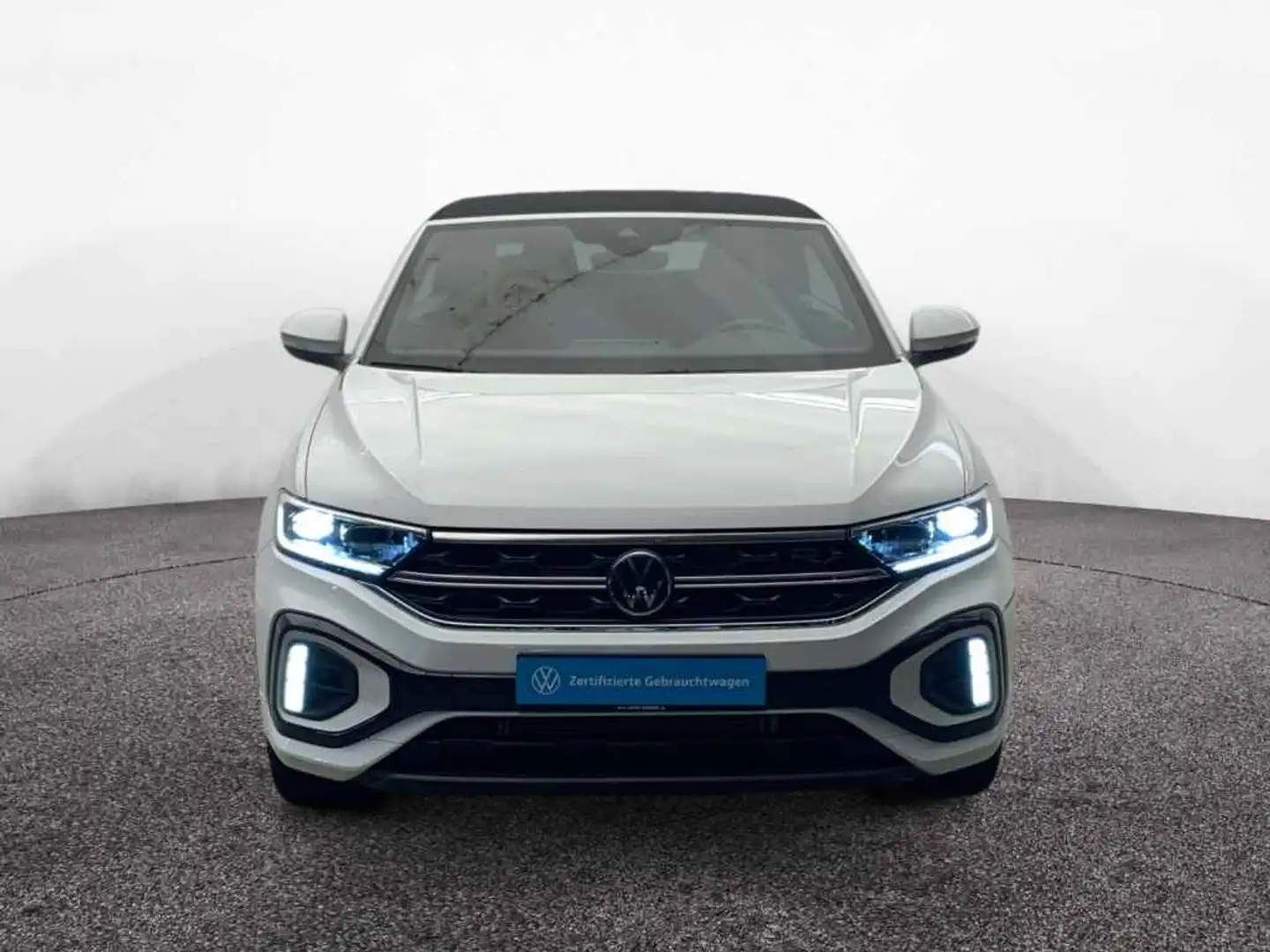 Volkswagen T-Roc Cabriolet R-Line 1.5 TSI DSG *AHK*NAV*SHZ* Weiß - 2