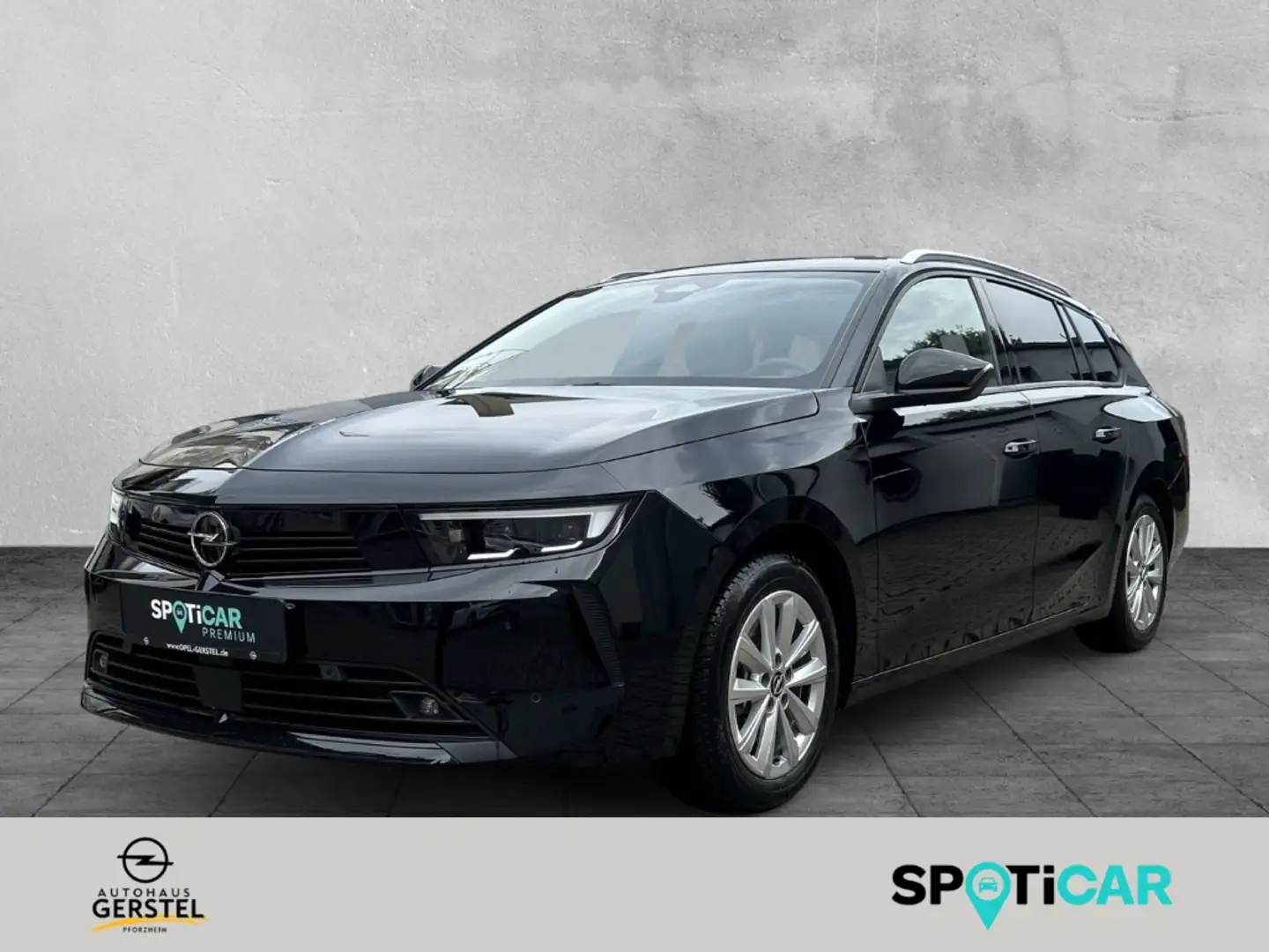 Opel Astra ST Elegance 1.2 Turbo  AHK VOLL-LED THERMATEC Schwarz - 1