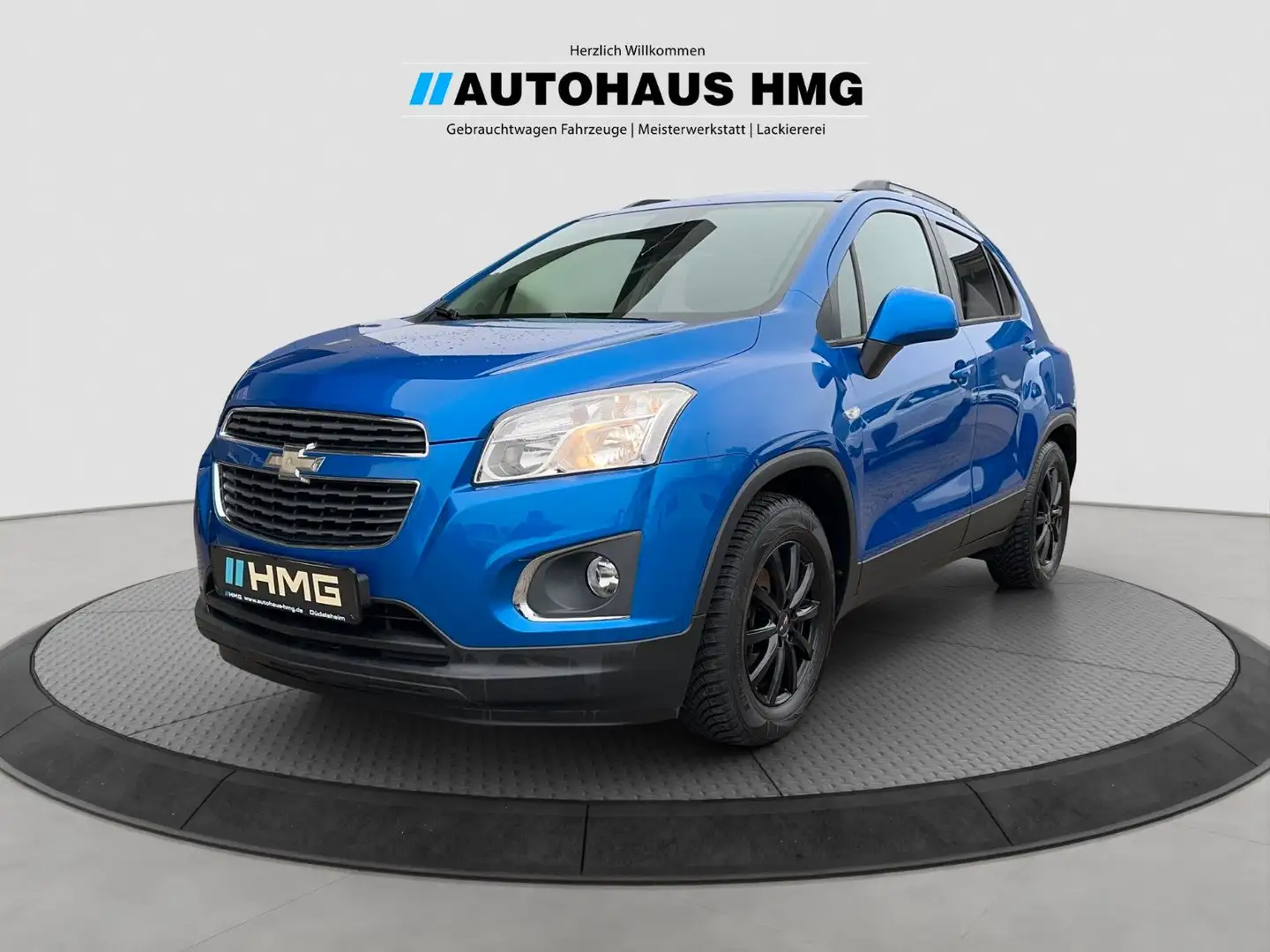Chevrolet Trax LS+ 4x4 *BEVORZUGT AN EXPORT ODER GEWERBE* Modrá - 1