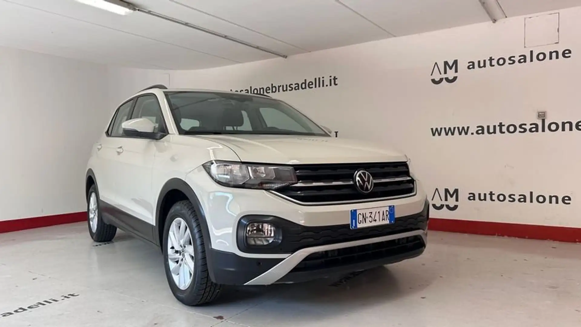 Volkswagen T-Cross 1.0 TSI Style BMT IQ PACK CARPLAY CLIMA AUTOM. Beige - 1