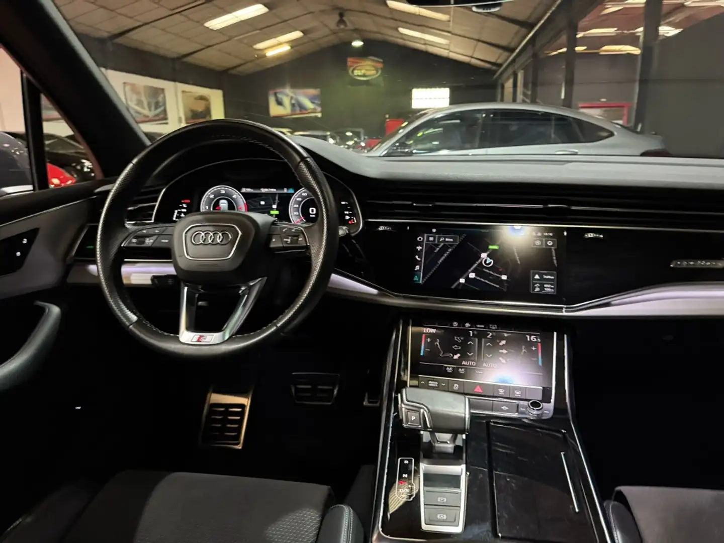 Audi Q7 45 TDI S line quattro Gris - 2