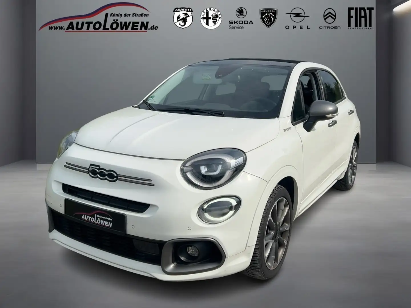 Fiat 500X 1.5 GSE Mild-Hybrid Dolcevita Sport (EURO 6d) Schi Weiß - 1