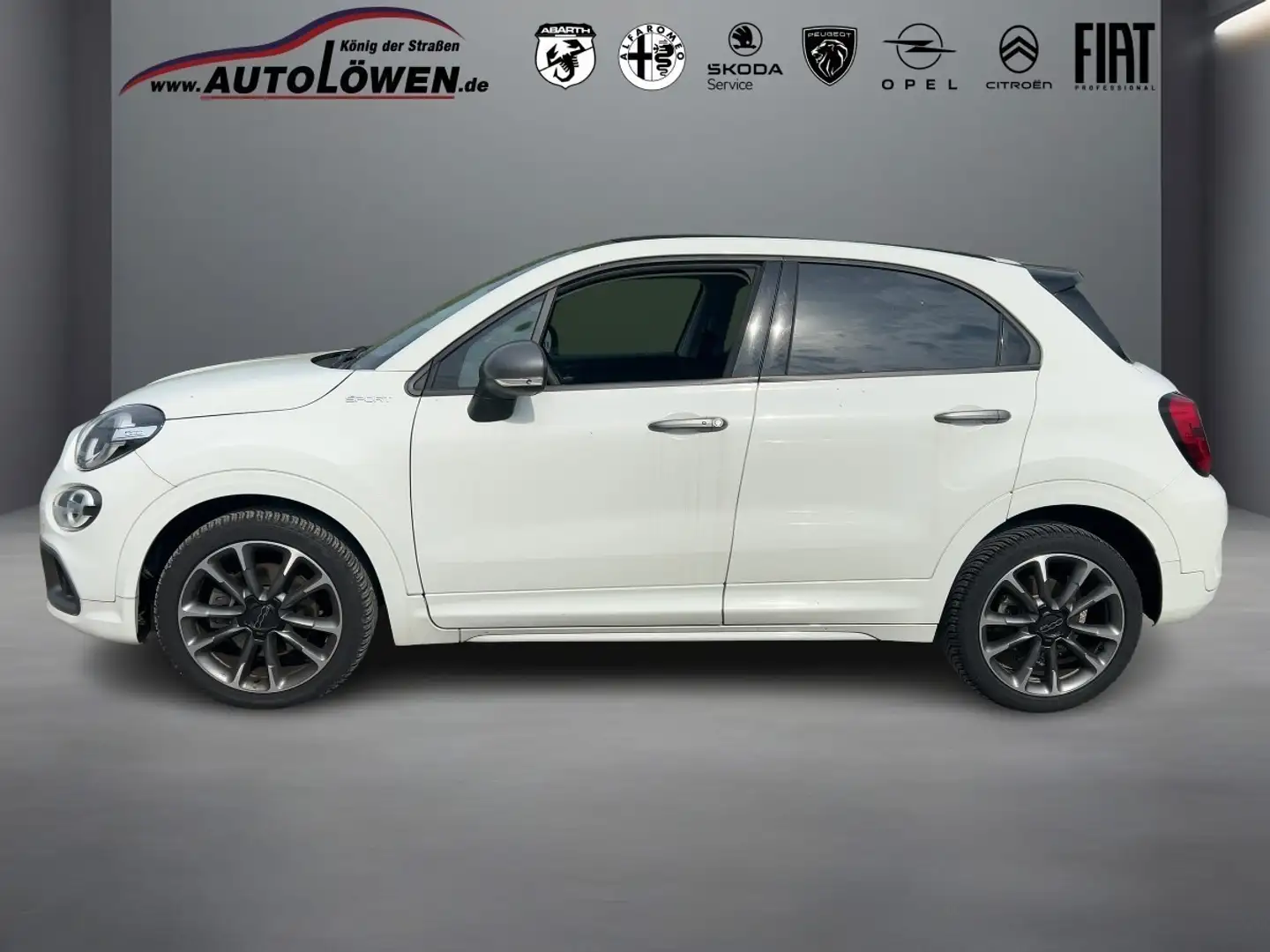 Fiat 500X 1.5 GSE Mild-Hybrid Dolcevita Sport (EURO 6d) Schi Weiß - 2
