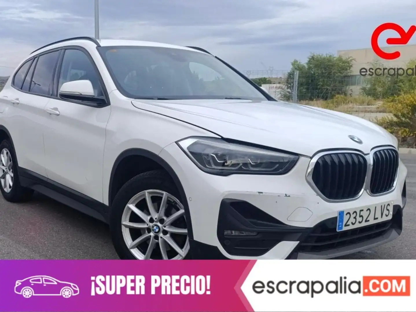 BMW X1 sDrive 16dA Blanco - 1