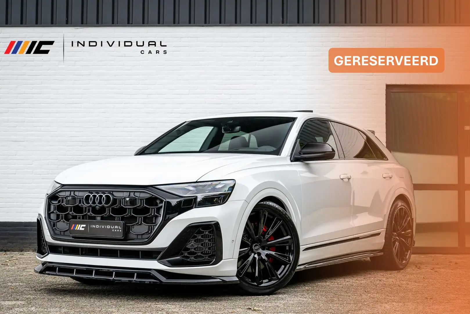 Audi Q8 60 TFSI e quattro S Competition 490pk Weiß - 1
