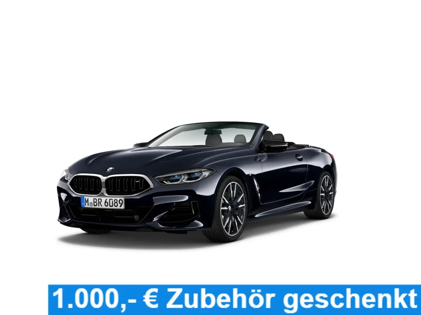 BMW M850 i xDrive Cabrio/HUD/Leder/HarmanKardon Schwarz - 1