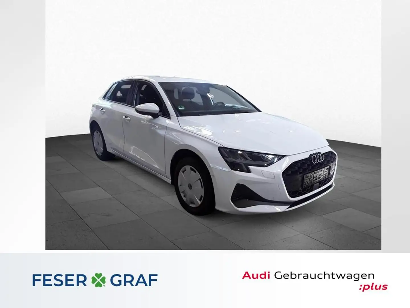 Audi A3 30 TFSI S tronic-LED-PDC-Car Play- Weiß - 1