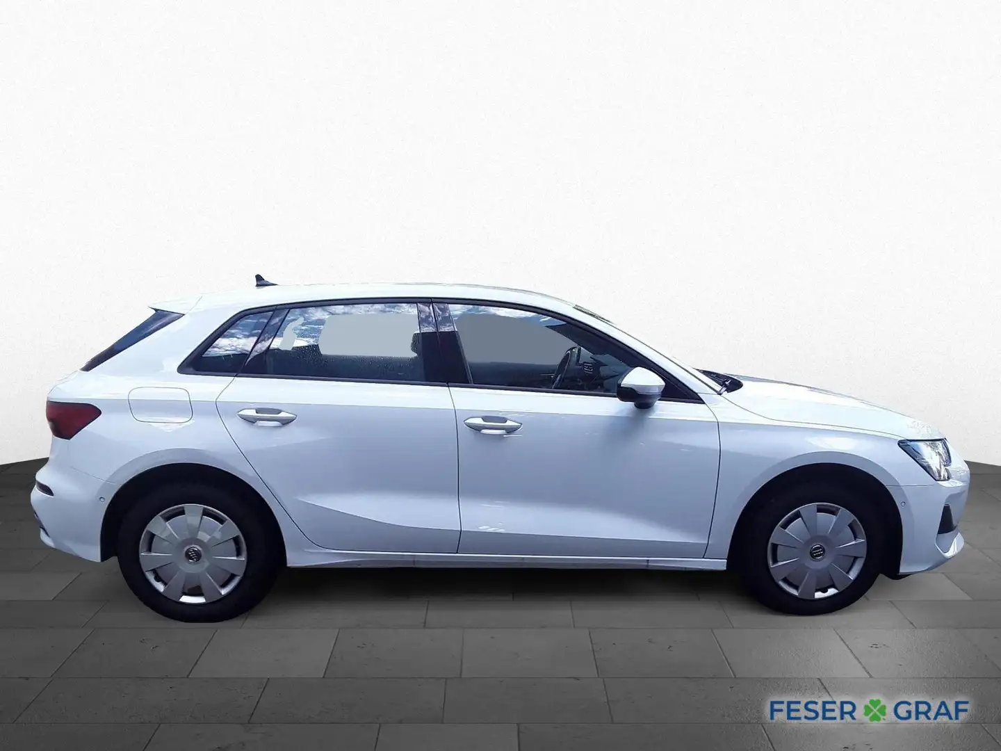 Audi A3 30 TFSI S tronic-LED-PDC-Car Play- Weiß - 2