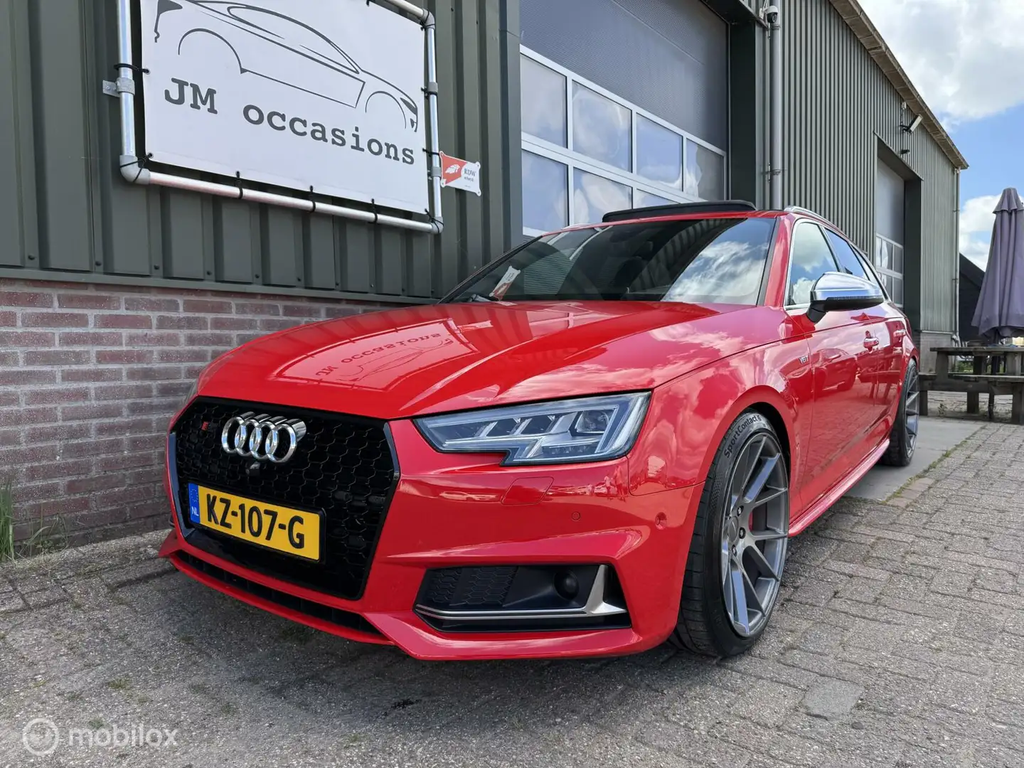 Audi S4 Avant 3.0 TFSI Quattro|Pano|B&O|Virtual|Milltek|PD Rood - 2