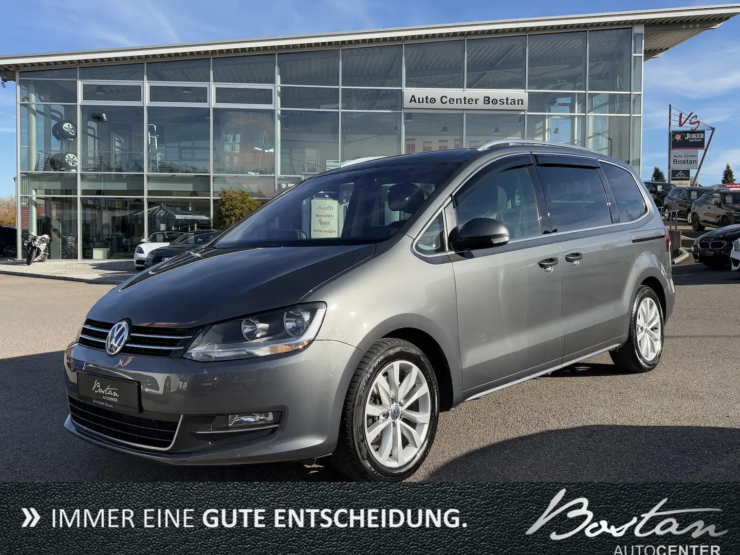 Volkswagen Sharan 2.0TDI HIGHLINE/7-SITZER/DSG/KAMERA/LEDER Gris - 1