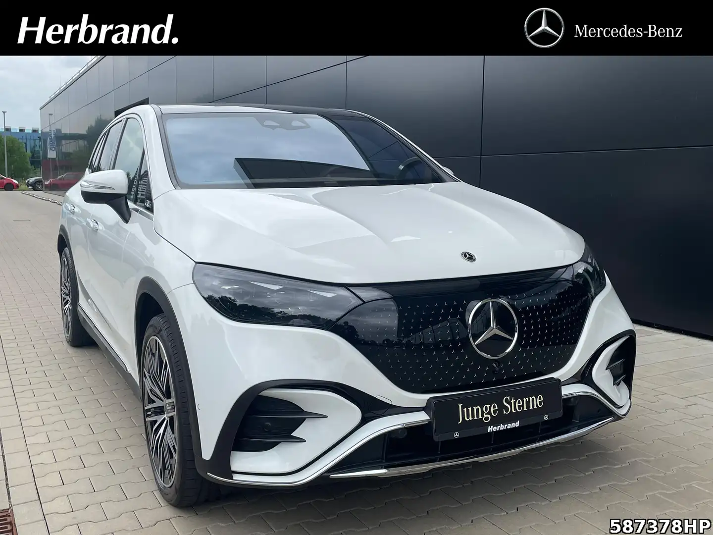 Mercedes-Benz EQE SUV 350 4M  Airmatic Pano AHK Hinterachsl. Weiß - 1