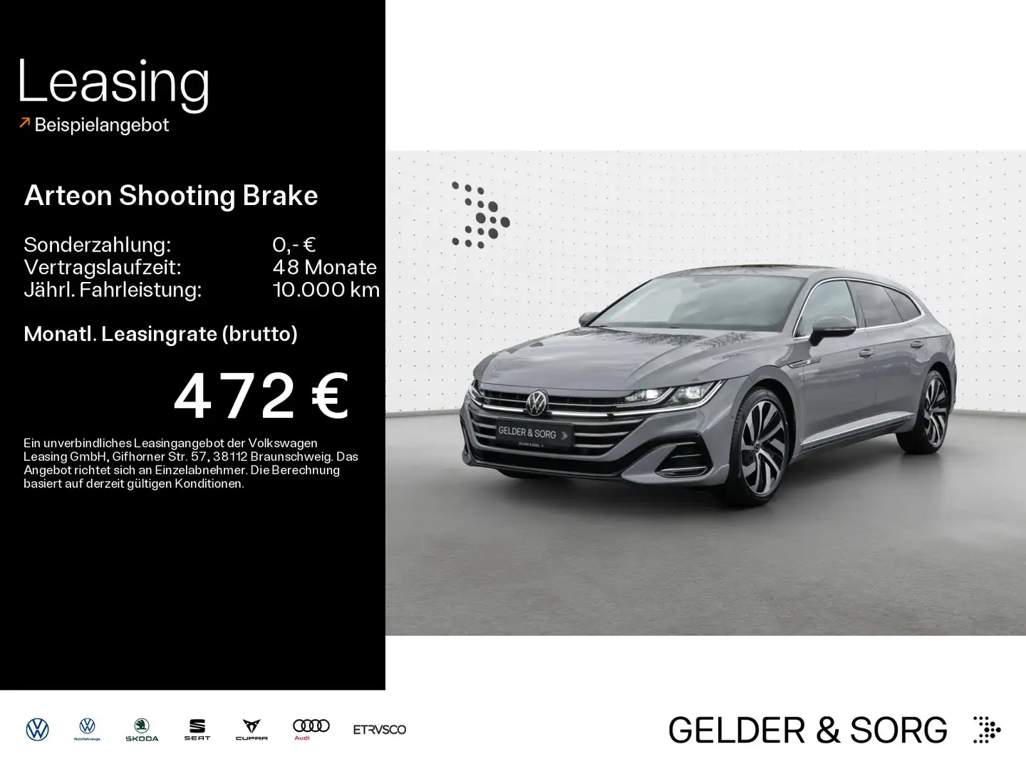 Volkswagen Arteon 2.0 TDI R-Line Stand*Pano Gri - 1