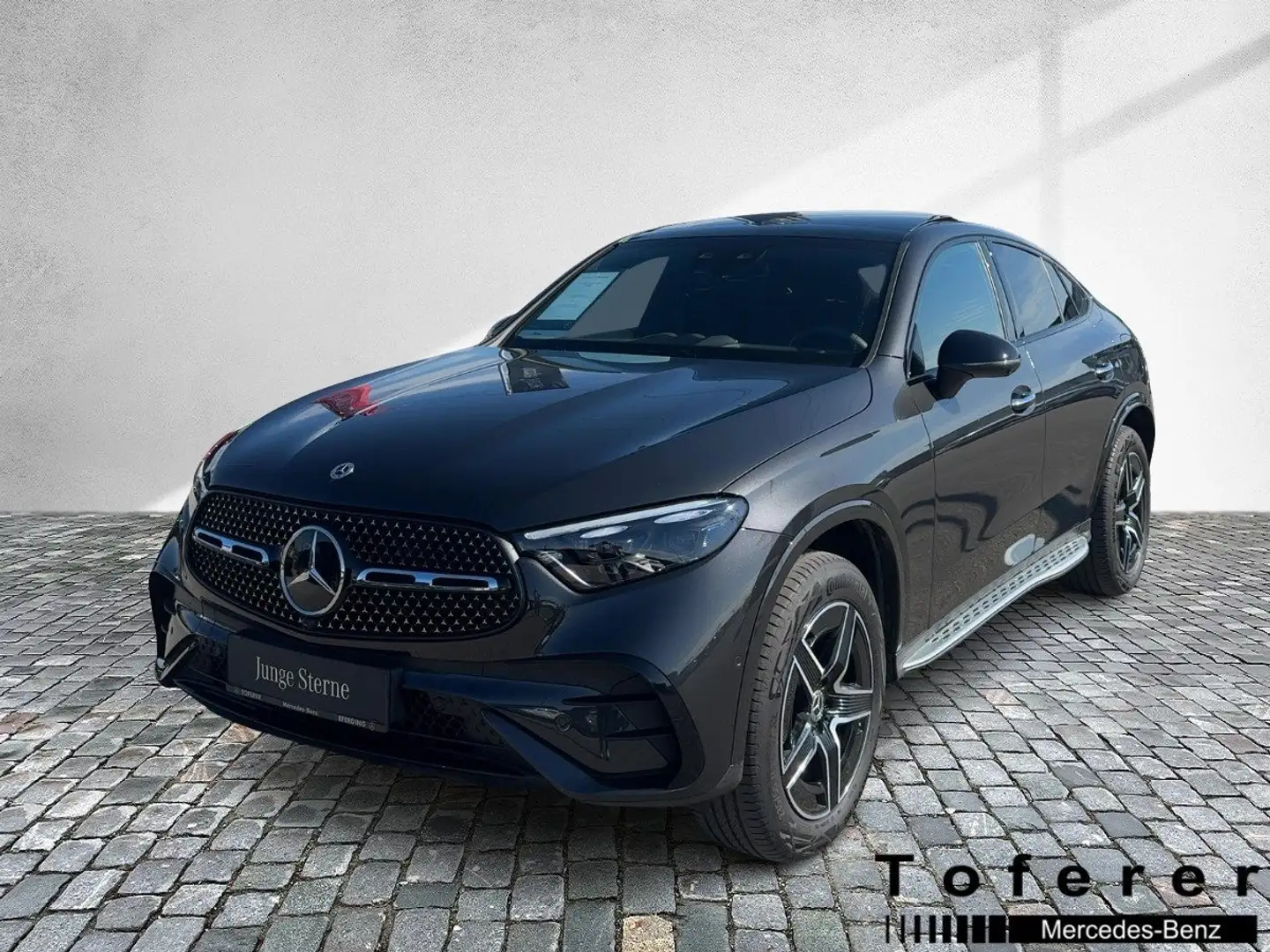 Mercedes-Benz GLC 300 de 4MATIC Coupé Hybrid Pano, AHK, Dis,HUD Grau - 2
