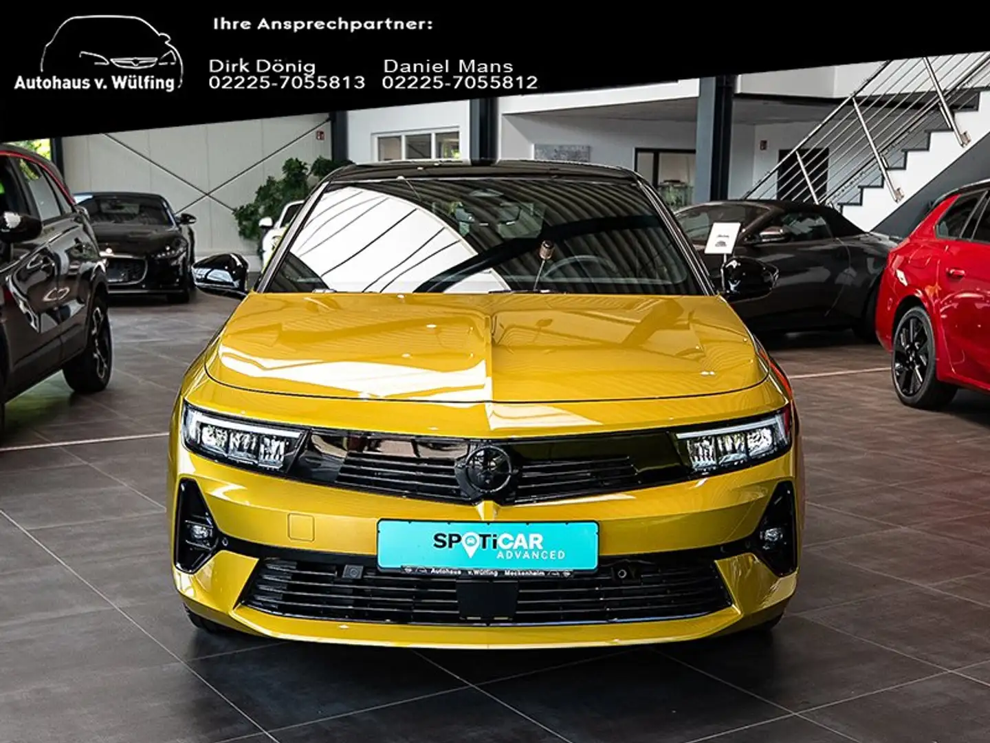 Opel Astra GS-Line +GEPFLEGTER WERKSWAGEN+GARANTIE+UNFALLFREI Amarillo - 2