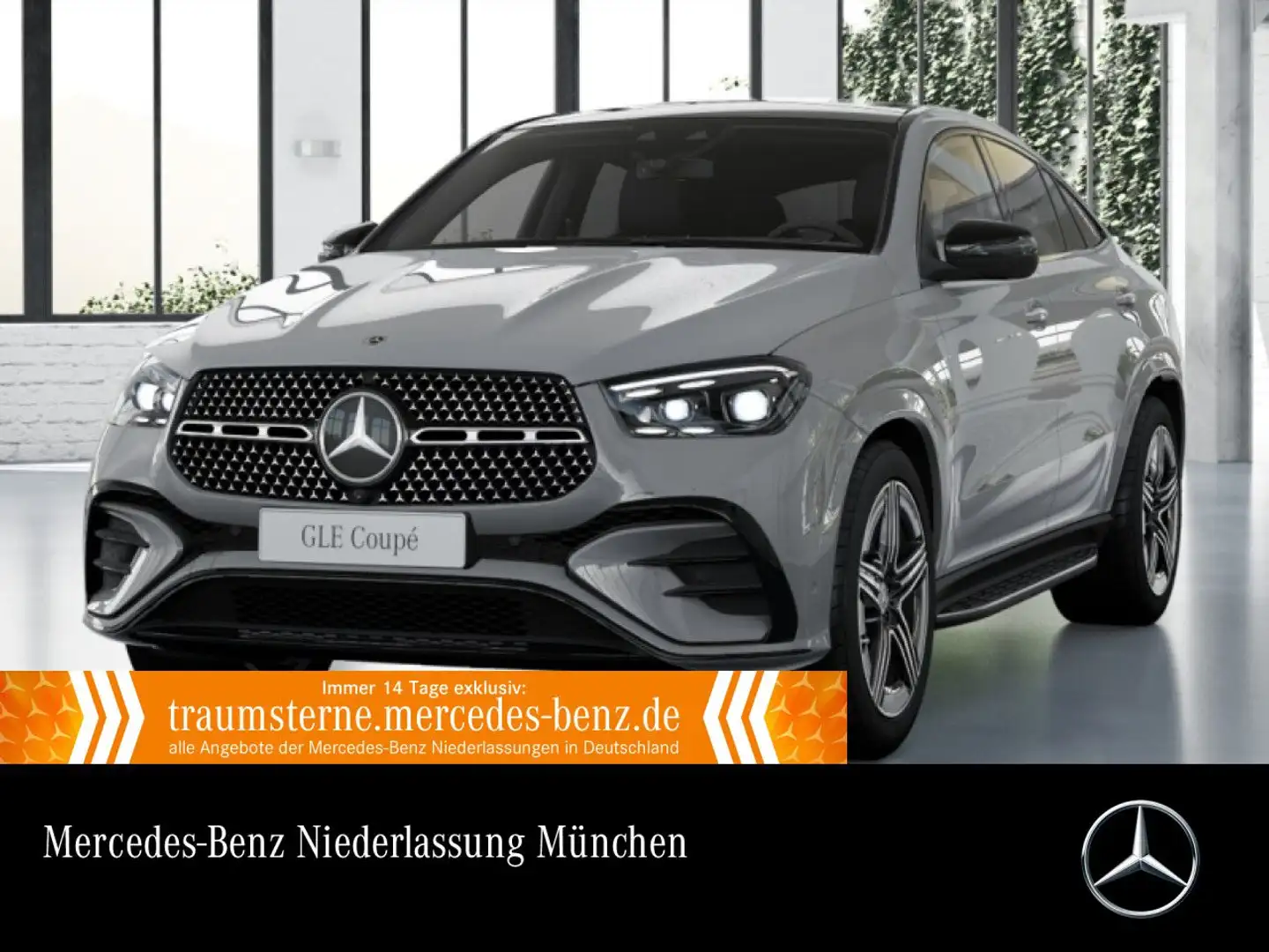 Mercedes-Benz GLE 450 d Coupé 4M AMG+NIGHT+PANO+360+AHK+SPUR+9G Gri - 1