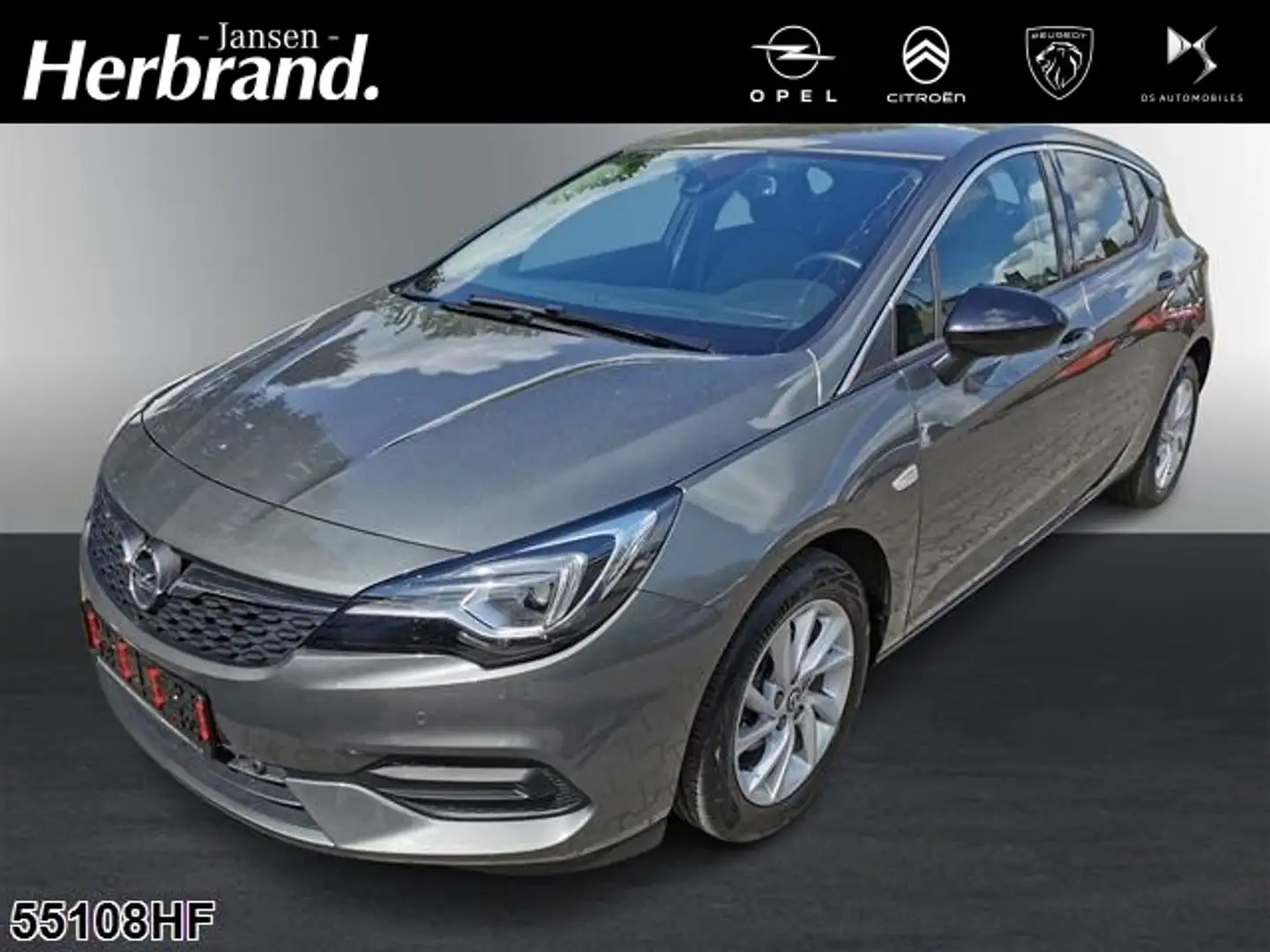 Opel Astra 1.2 Turbo, Business Elegance Gris - 1