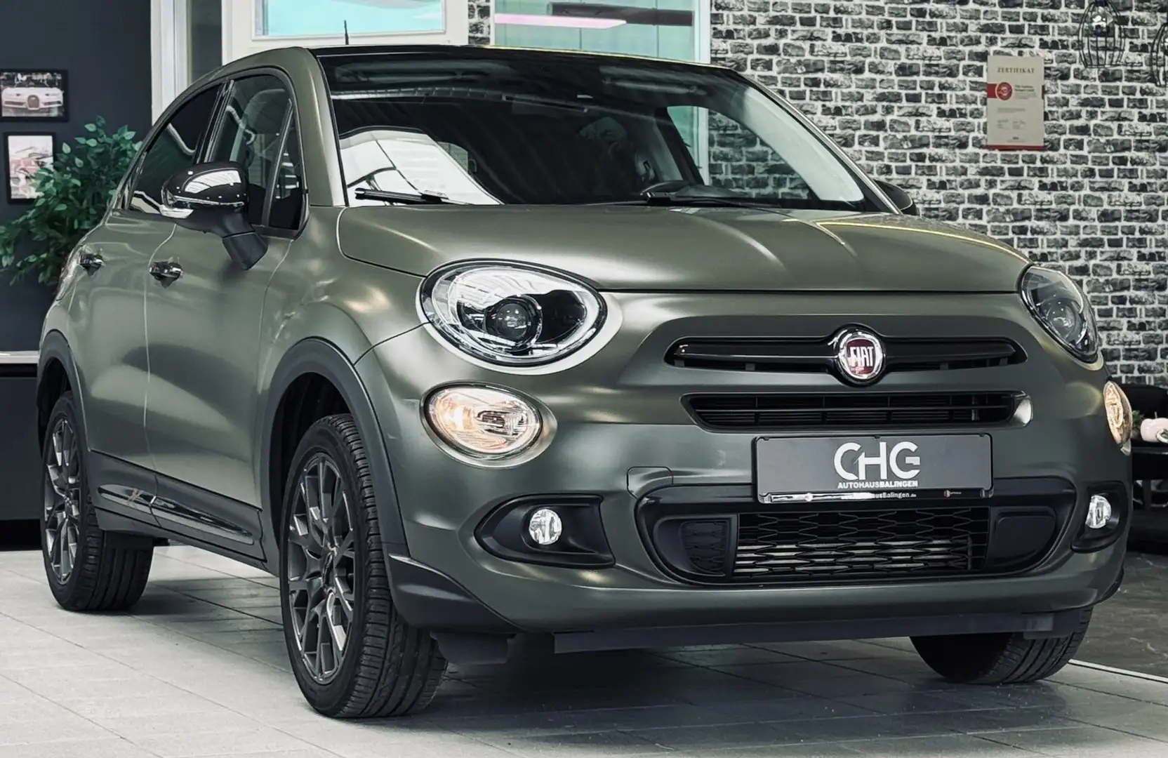 Fiat 500X S-Design Aut. 1.HD|ACC|KAMERA|SHZ|CARPLAY|MFL| Verde - 1
