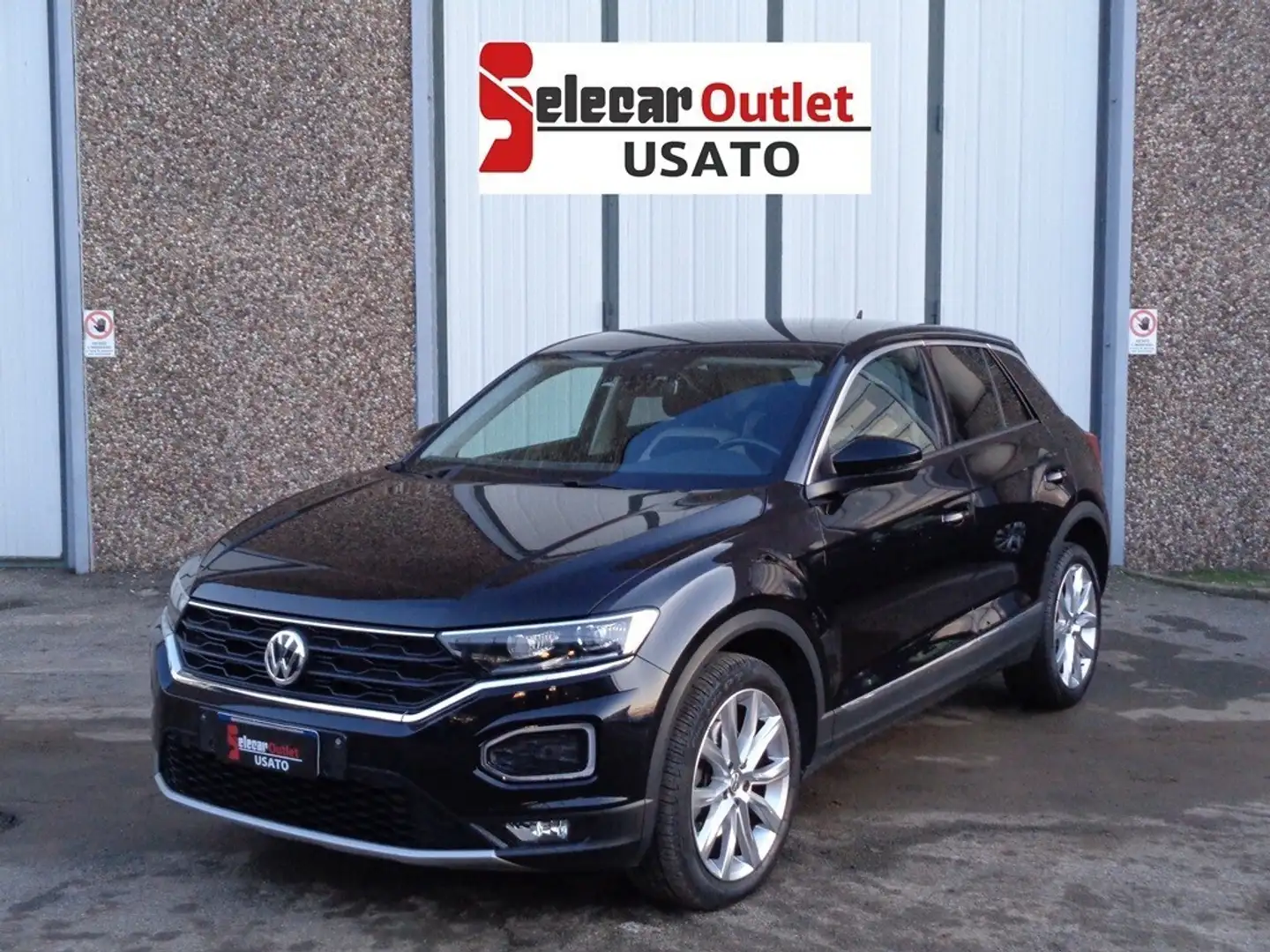 Volkswagen T-Roc 2.0 TDI SCR 150 CV DSG 4MOTION Advanced BlueMot. T Nero - 1