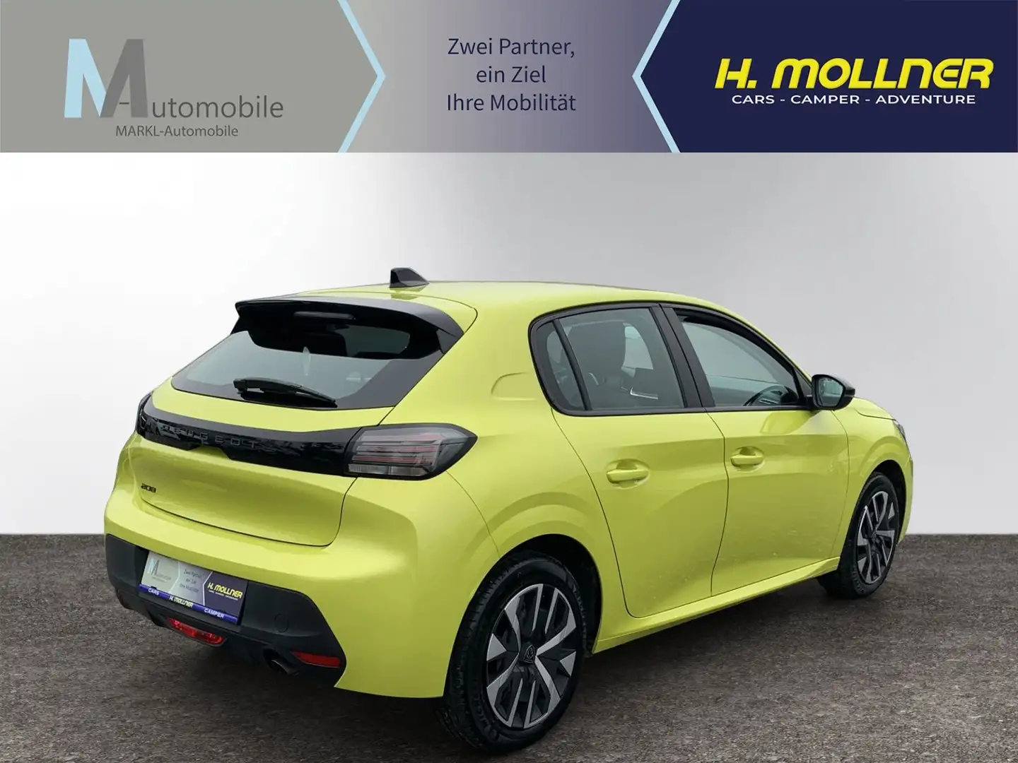 Peugeot 208 Active Gelb - 2