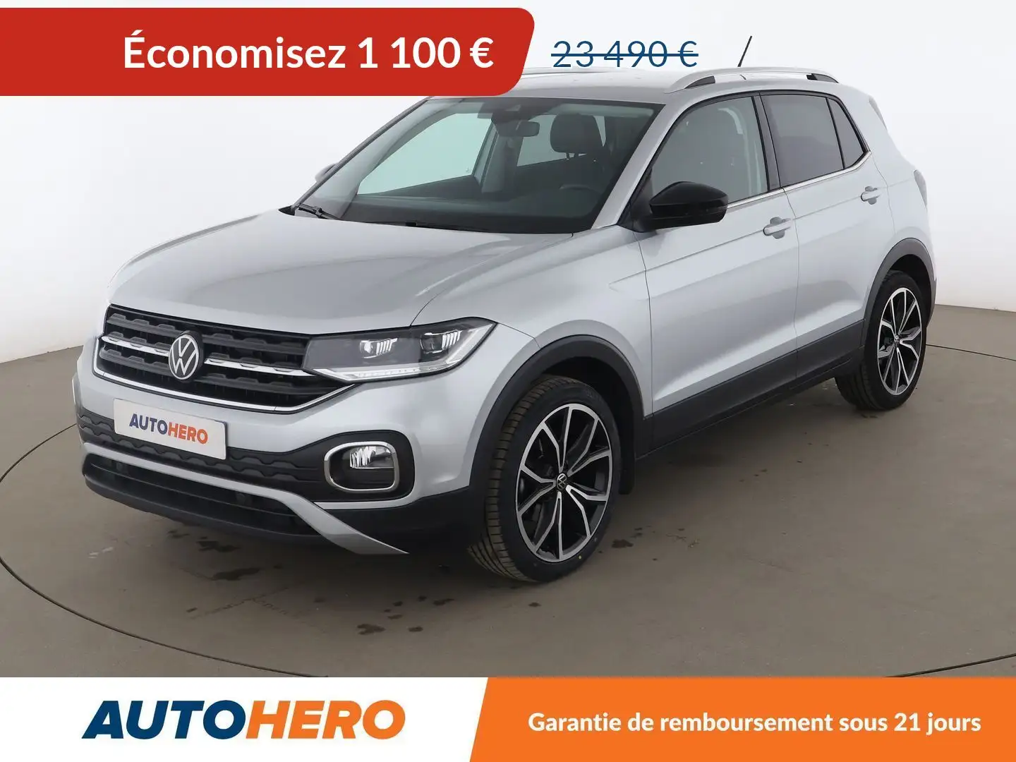 Volkswagen T-Cross 1.0 TSI Style DSG Gris - 1