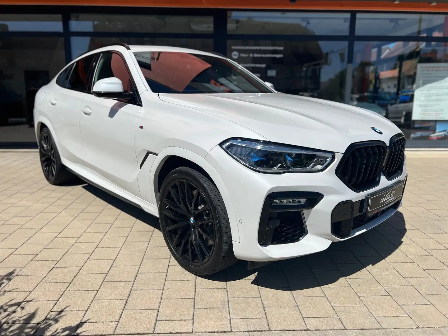 BMW X6 M d*Pano*Navi*Laser*SDH*Leder*FULL* Blanc - 2