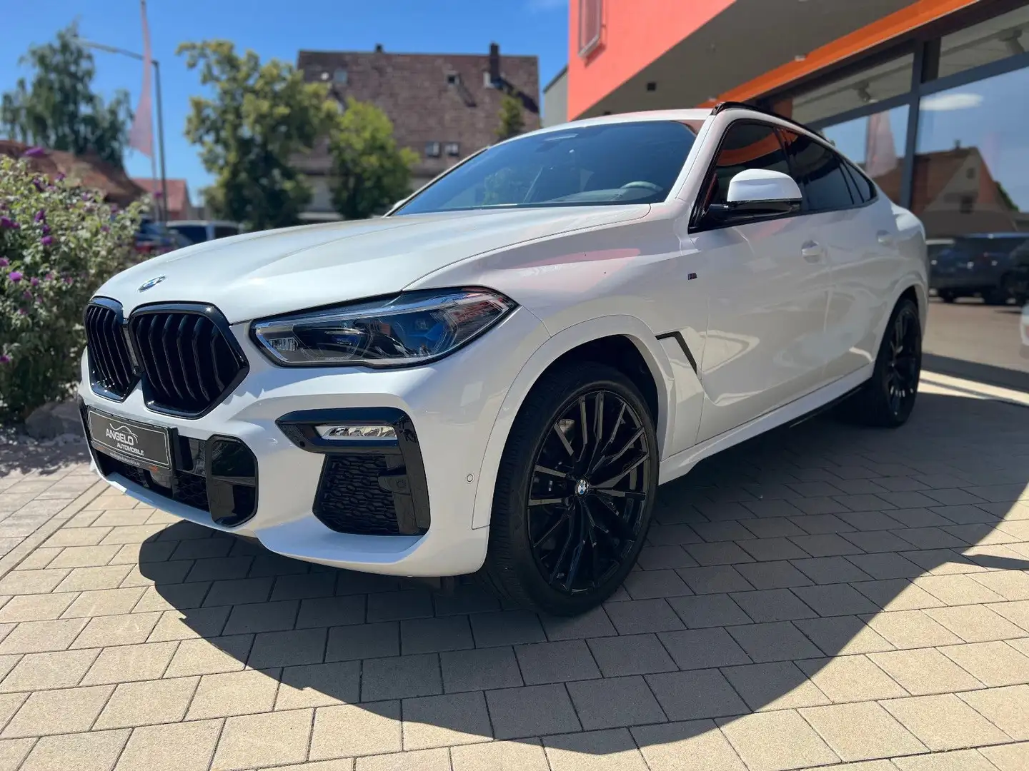 BMW X6 M d*Pano*Navi*Laser*SDH*Leder*FULL* Blanc - 1