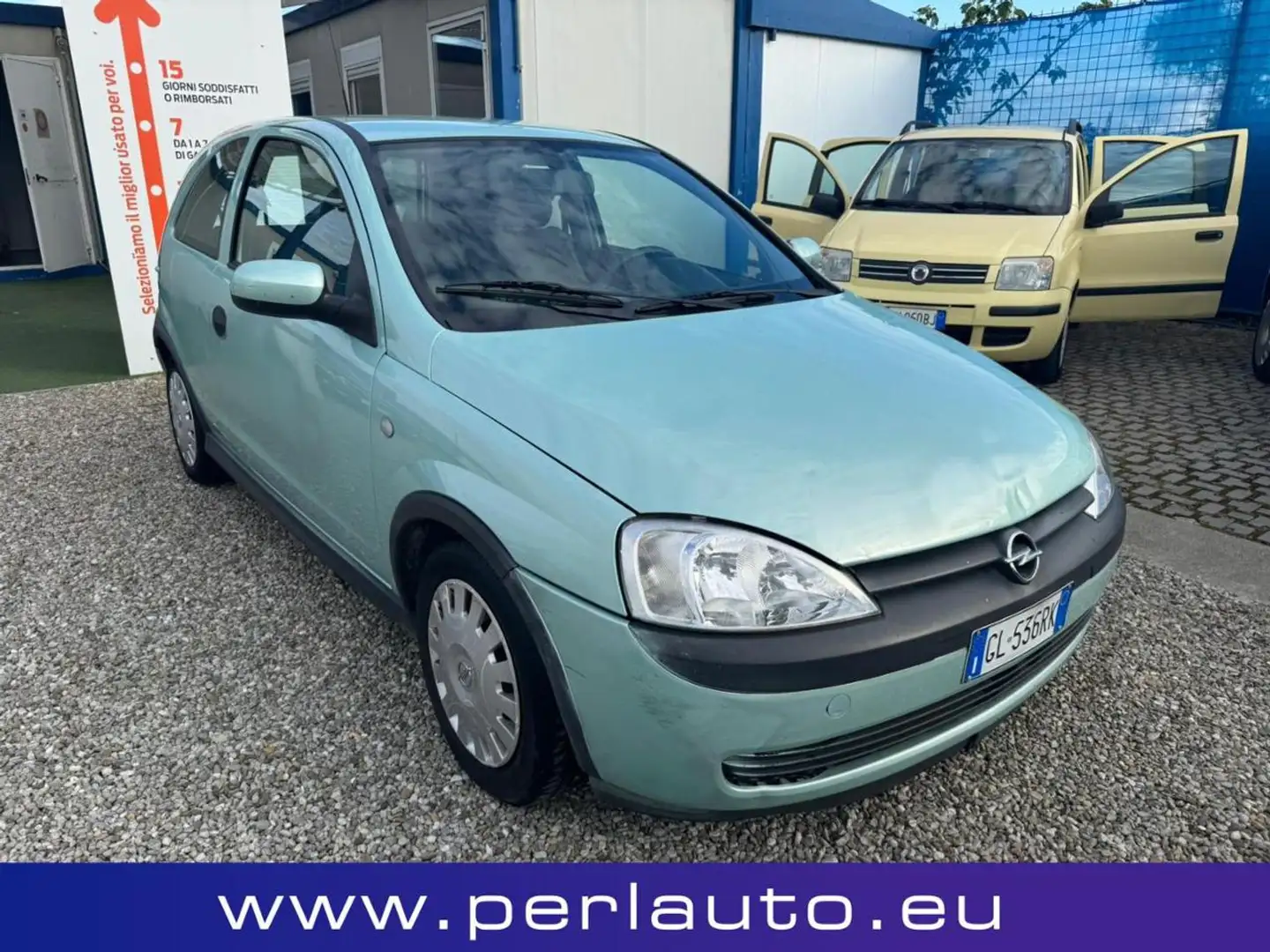 Opel Corsa 1.2i Cambio Automatico 3 porte Groen - 2