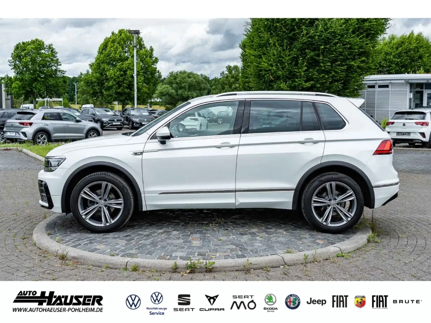 Volkswagen Tiguan R-Line 2.0 TDI DSG 4Motion STANDHZG AHK EL. HECKKL Weiß - 2