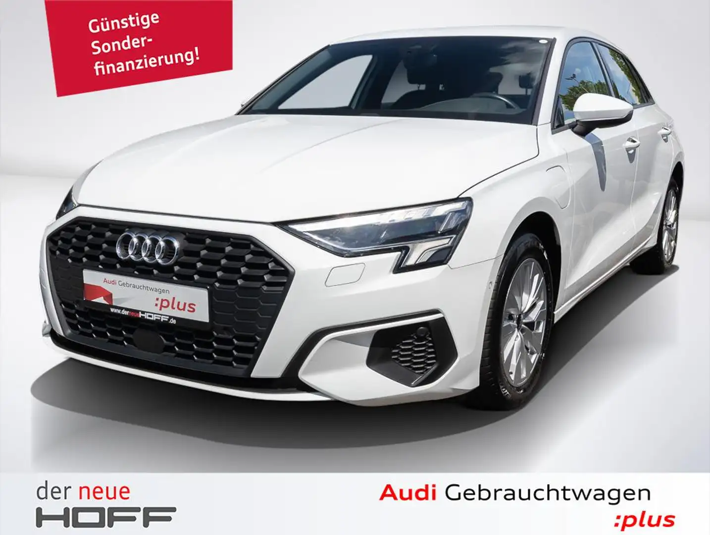 Audi A3 40 TFSI e-tron AHK LED SH GRA Navi Plus 17Zoll Alu Weiß - 1