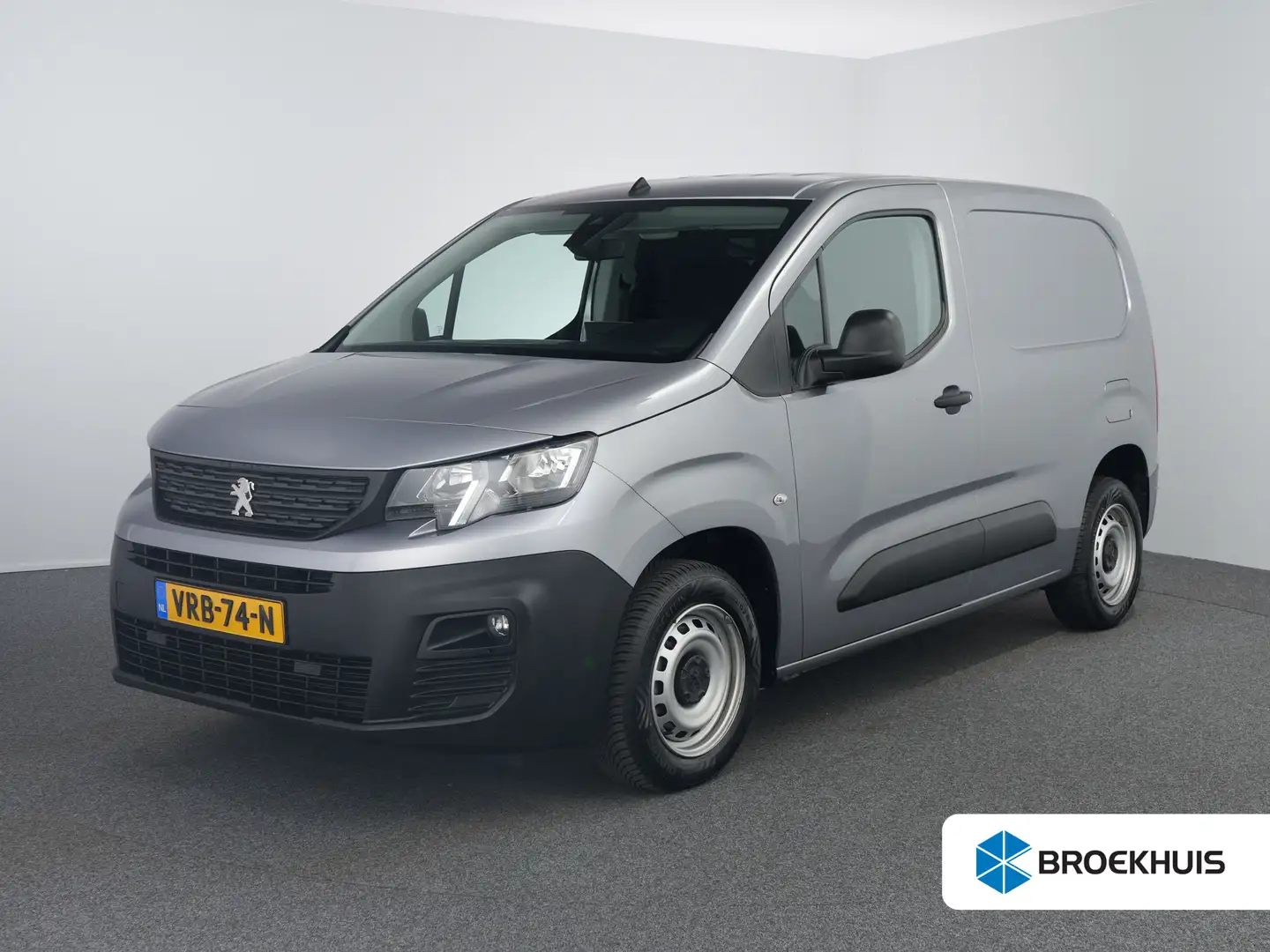 Peugeot Partner 1.5 BlueHDI Premium | Airco | Apple Carplay/Androi Grijs - 1