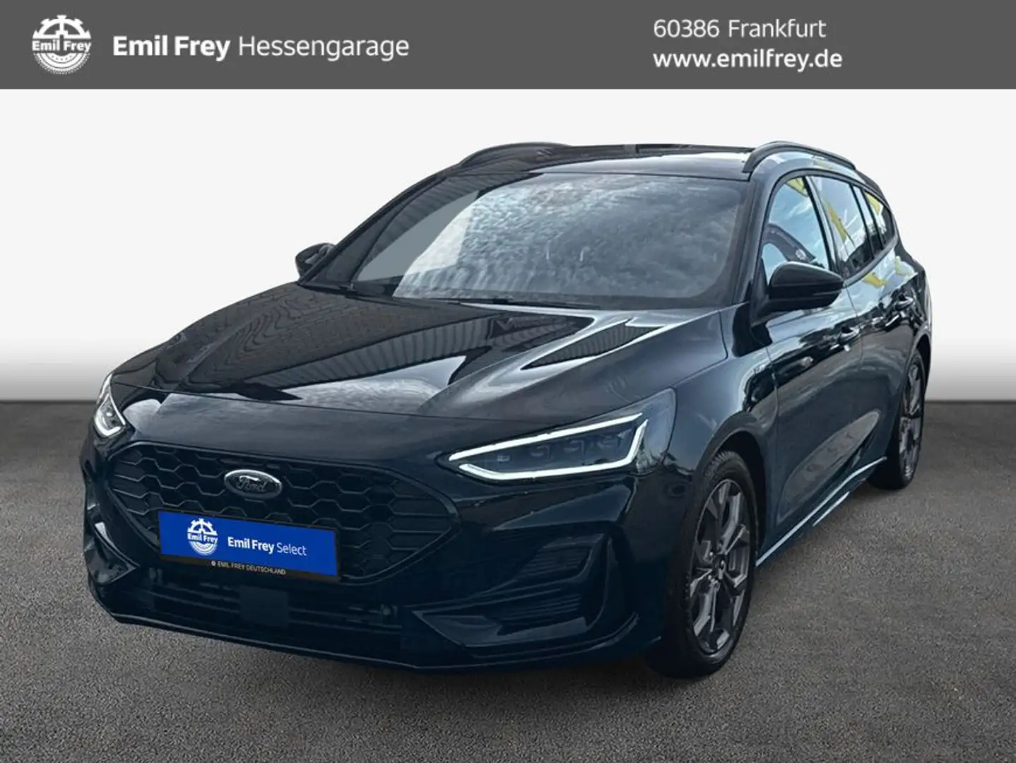 Ford Focus Turnier 1.0 EcoBoost Hybrid Aut. ST-LINE Schwarz - 1