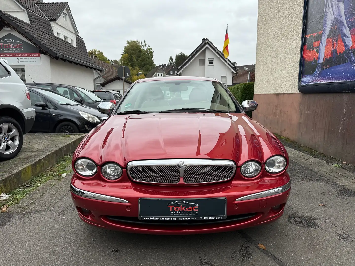 Jaguar X-Type 2.5 V6 Executive*AUT*NAVI*LEDER*TEMP*PDC* Rot - 2