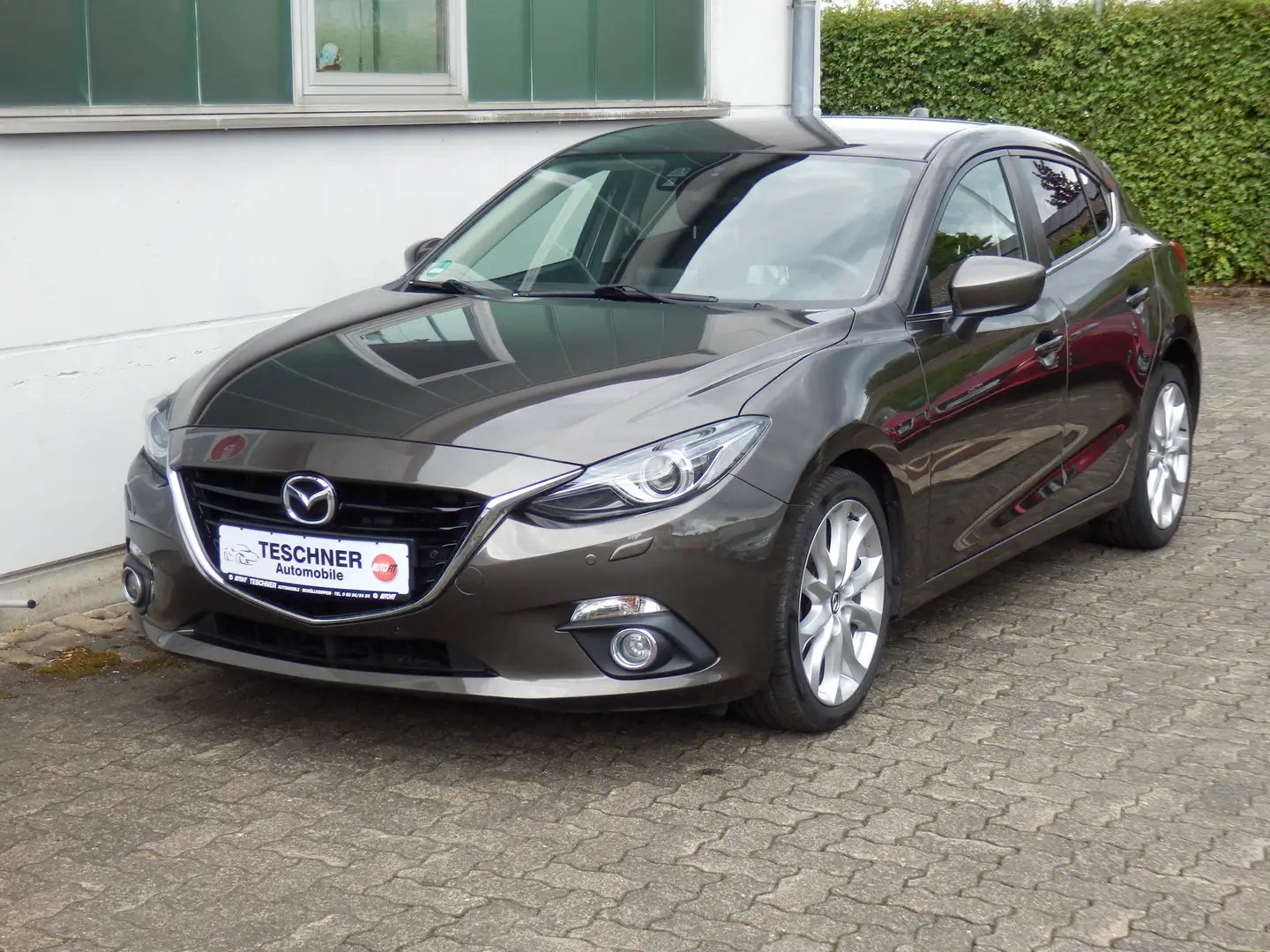 Mazda 3 SKYACTIV-G 120 Sports-Line+ AHK Grau - 1