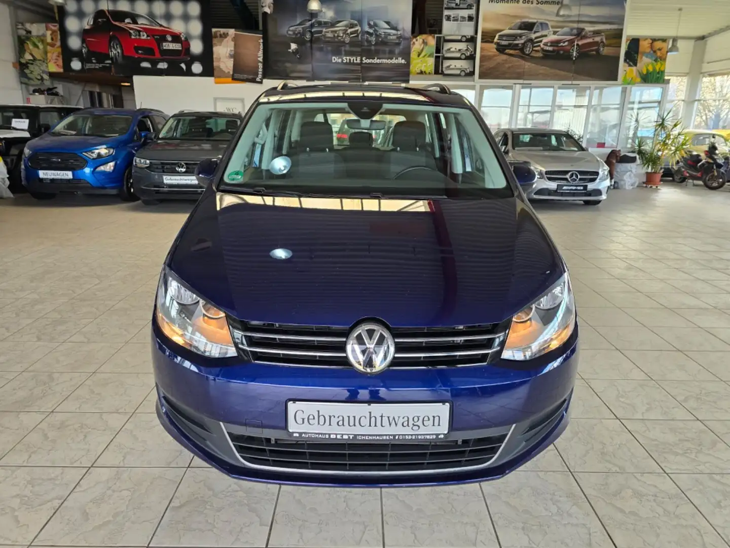 Volkswagen Sharan Comfortline BMT DSG KAMERA NAVI ALU SIDE Azul - 2