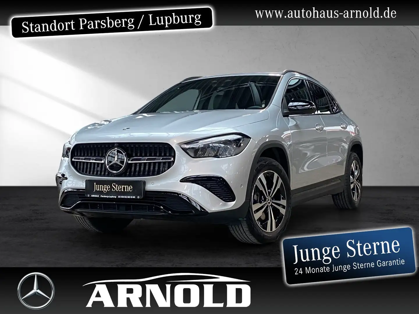 Mercedes-Benz GLA 200 GLA 200 Progressive Night el-Klappe 360° Distr. Silber - 1
