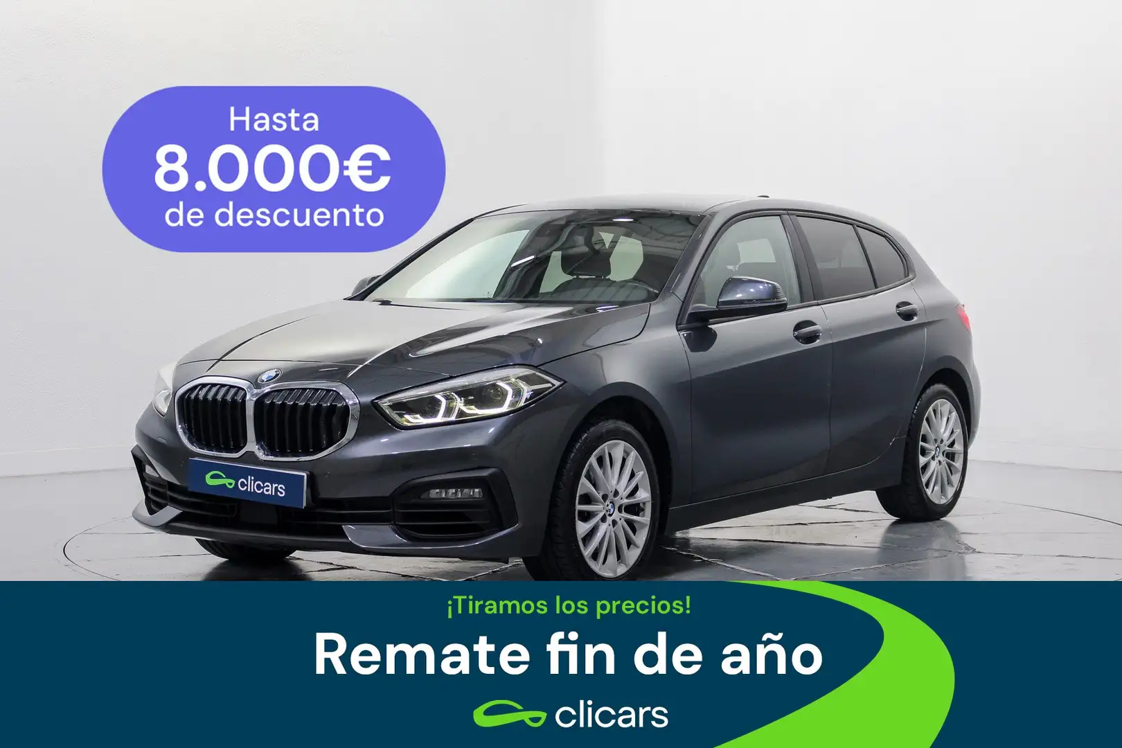 BMW 118 118i Plateado - 1