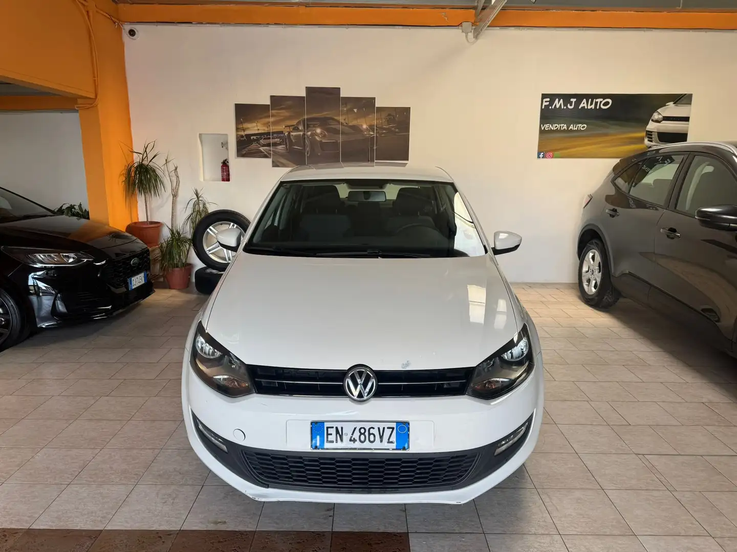 Volkswagen Polo Polo V 2009 5p 1.4 Highline Bianco - 2