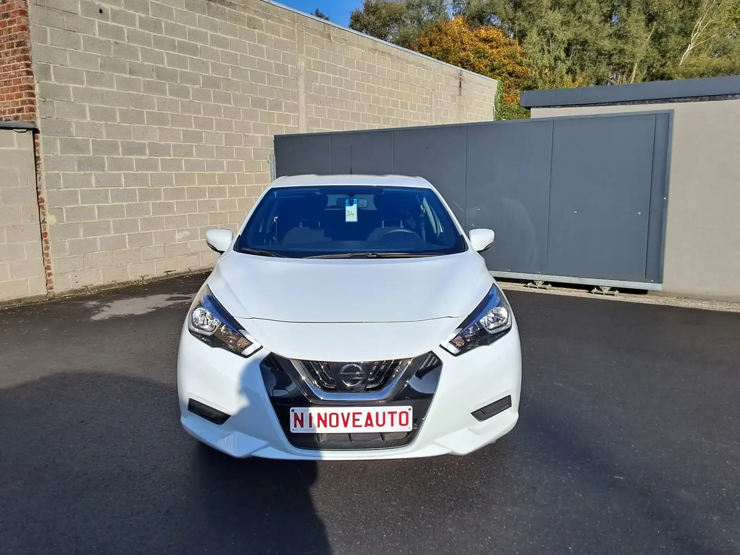 Nissan Micra 1.0 IG-T Tekna AIRCO PARKHULP BLUET CRUISE EU6d T Wit - 1