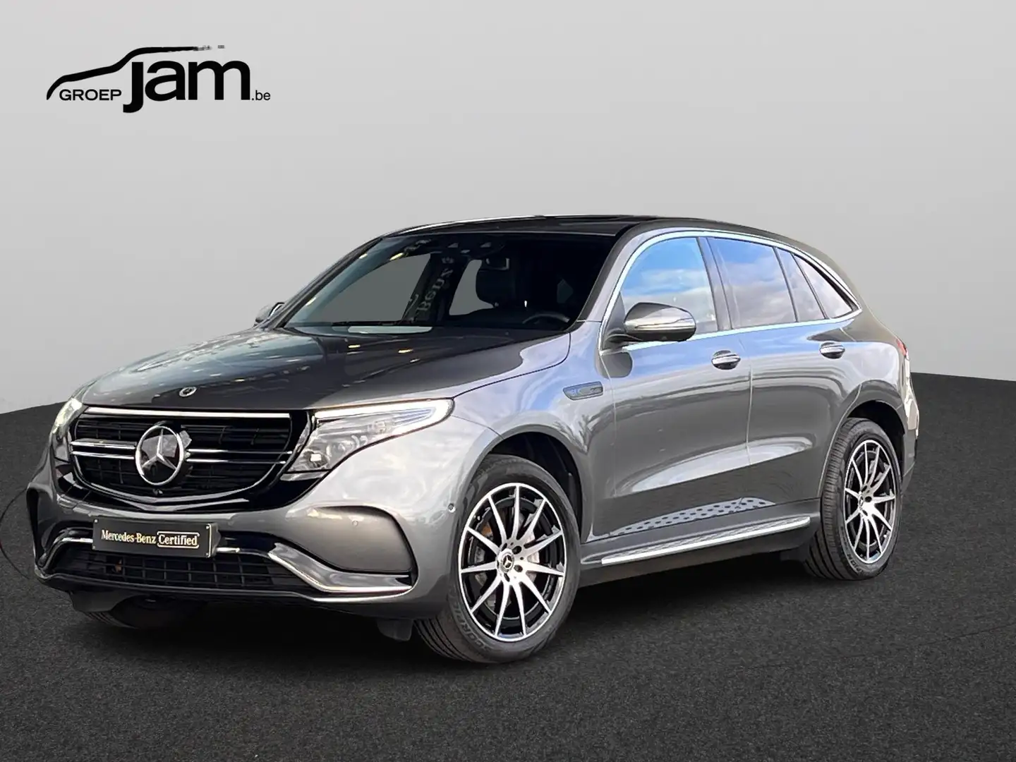 Mercedes-Benz EQC 400 4MATIC AMG 5 jaar garantie Mercedes-Benz EQC 400 4 Szary - 1