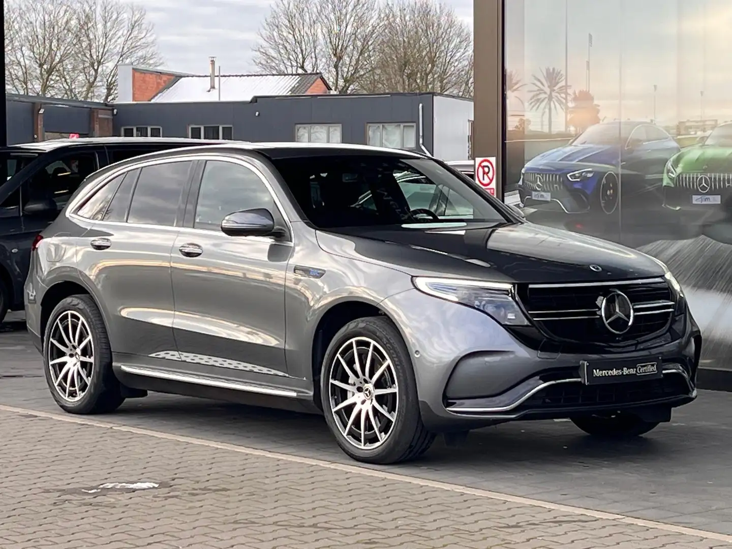 Mercedes-Benz EQC 400 4MATIC AMG 5 jaar garantie Mercedes-Benz EQC 400 4 Szary - 2