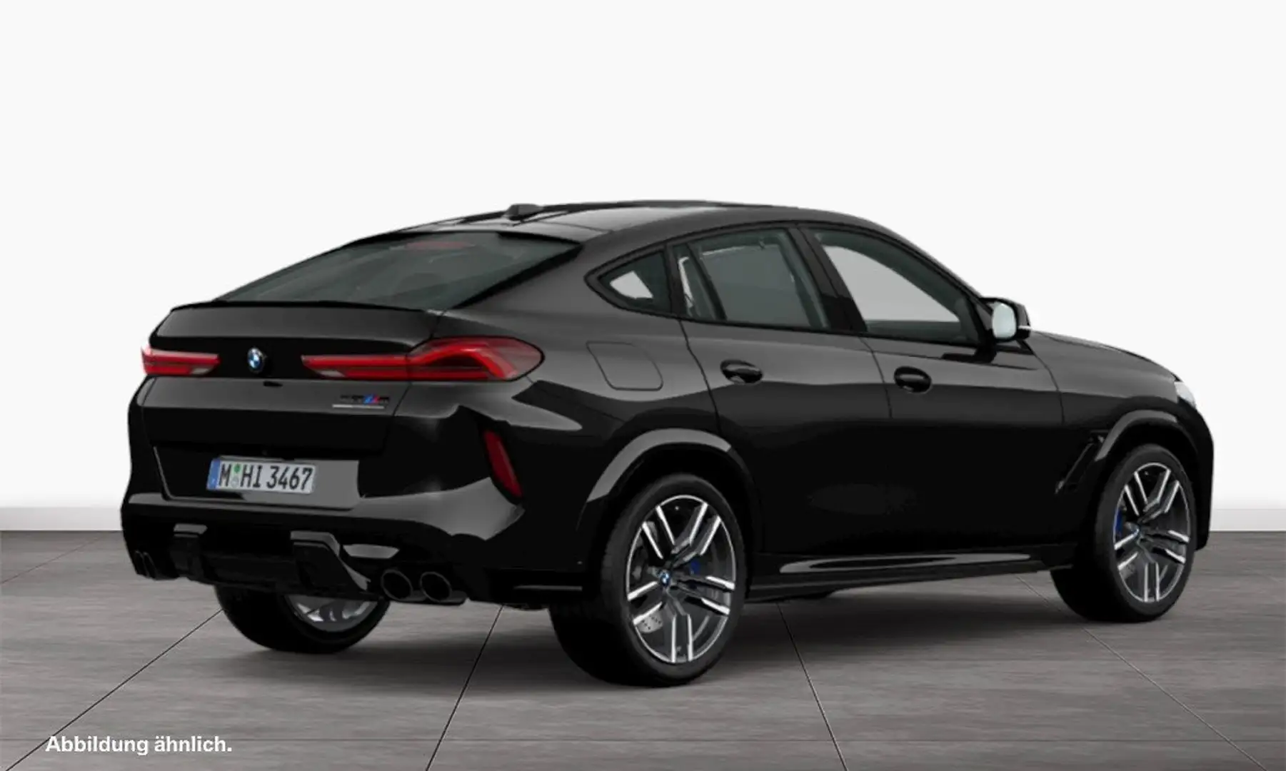 BMW X6 M Competition *H&K Surround*Pano*Head-Up*Memory*Driv Schwarz - 2