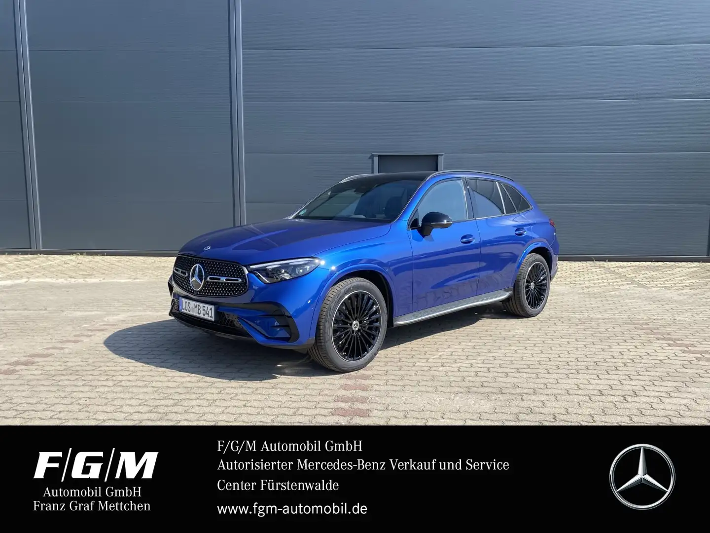 Mercedes-Benz GLC 200 GLC 200 AMG/Pano/Distr/Burm/AHK/Night/DigiLight Kék - 1
