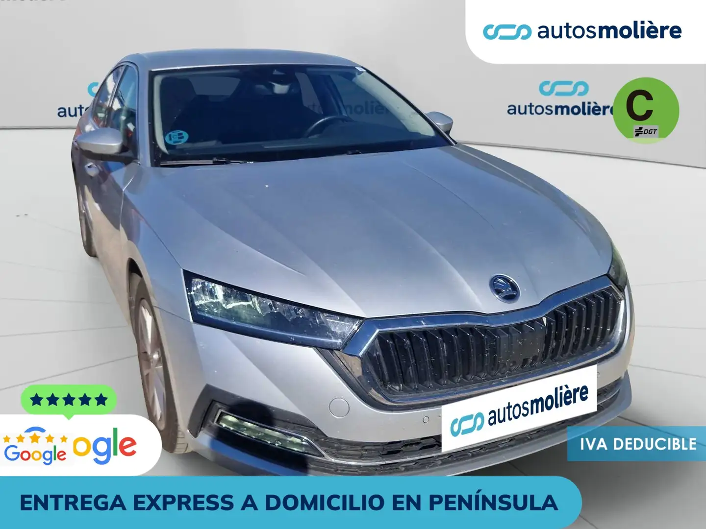 Skoda Octavia 2.0TDI Selection DSG 110kW Plateado - 2