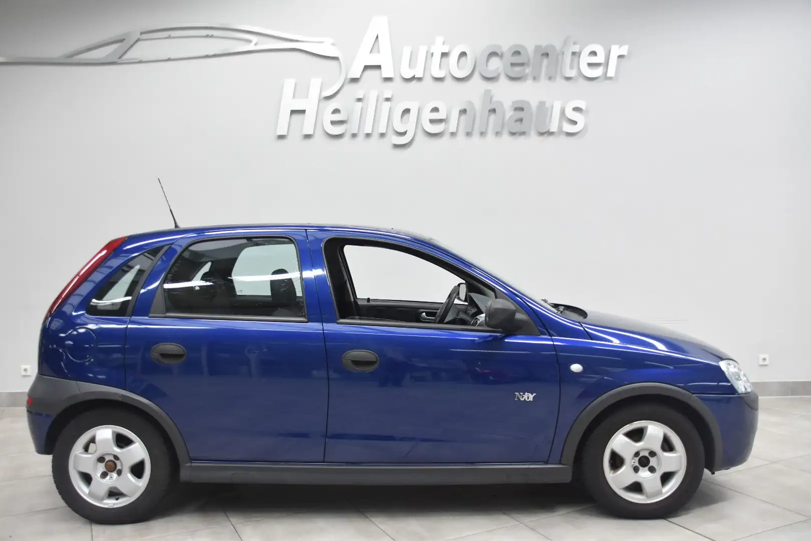 Opel Corsa 1.2 16V Njoy Glasdach Radio/CD Alu 2.Hand Blau - 2