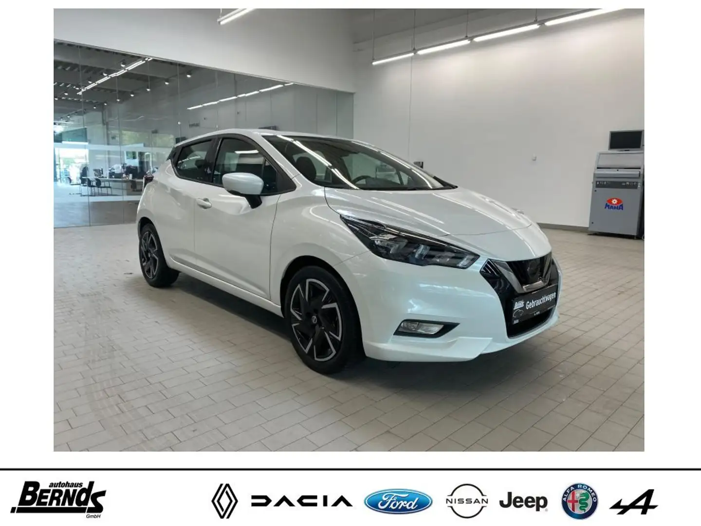 Nissan Micra 1.0 IG-T N-Way SAFETY-PKT NAVI KLIMAAUTO PDC SHZ Blanc - 2