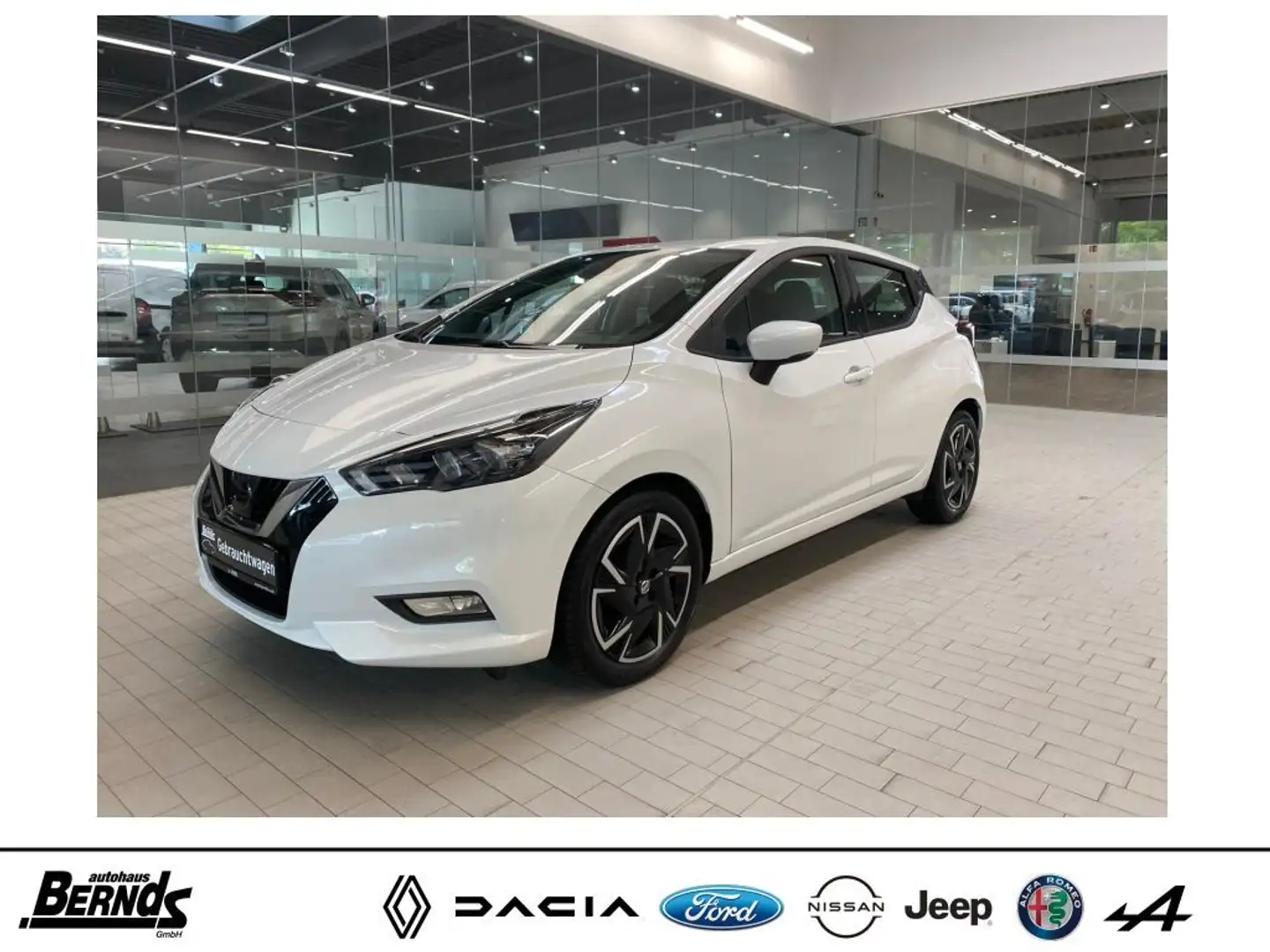 Nissan Micra 1.0 IG-T N-Way SAFETY-PKT NAVI KLIMAAUTO PDC SHZ Wit - 1