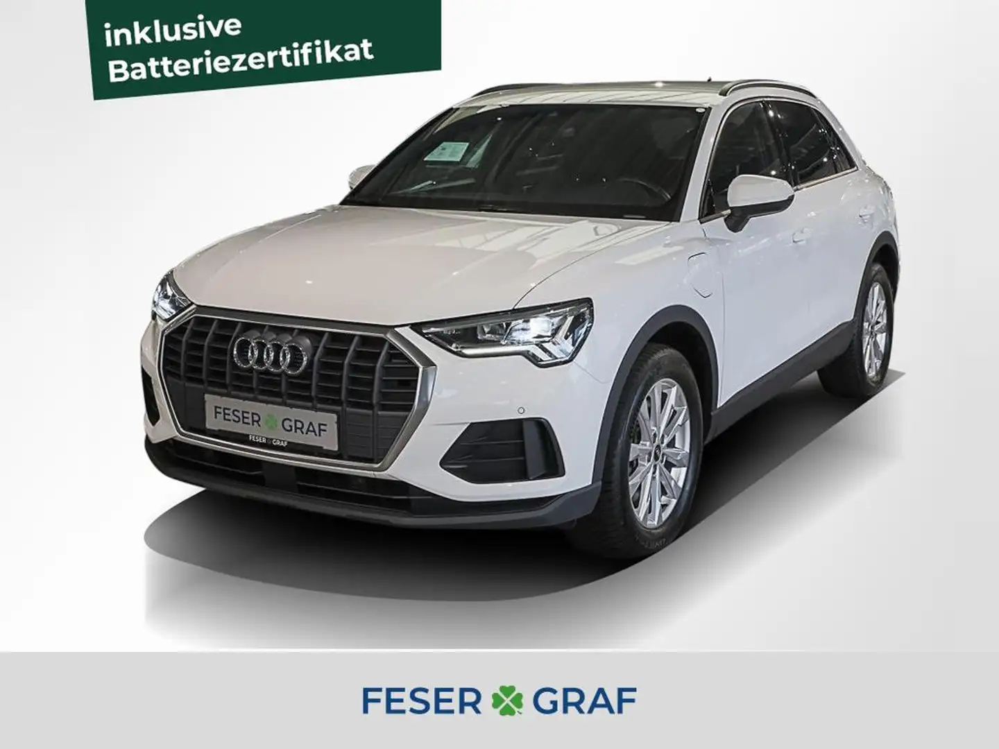 Audi Q3 45 TFSI e S line Int. AHK LED Navi RüKa Sitzh. Weiß - 1
