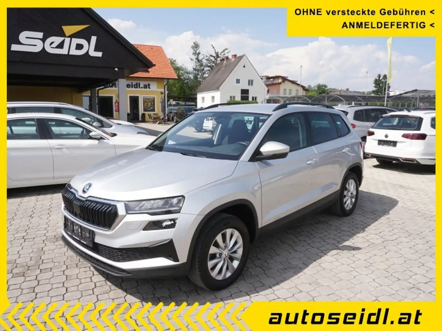 Skoda Karoq 2,0 TDI Ambition *2023er+VIRTUAL+AHV* Silber - 1