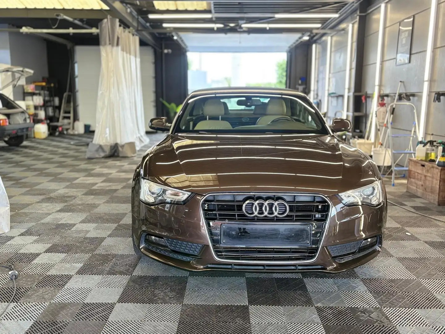 Audi A5 CABRIO 1.8 TFSI bj. 2012 155600km Euro 5 Brun - 2