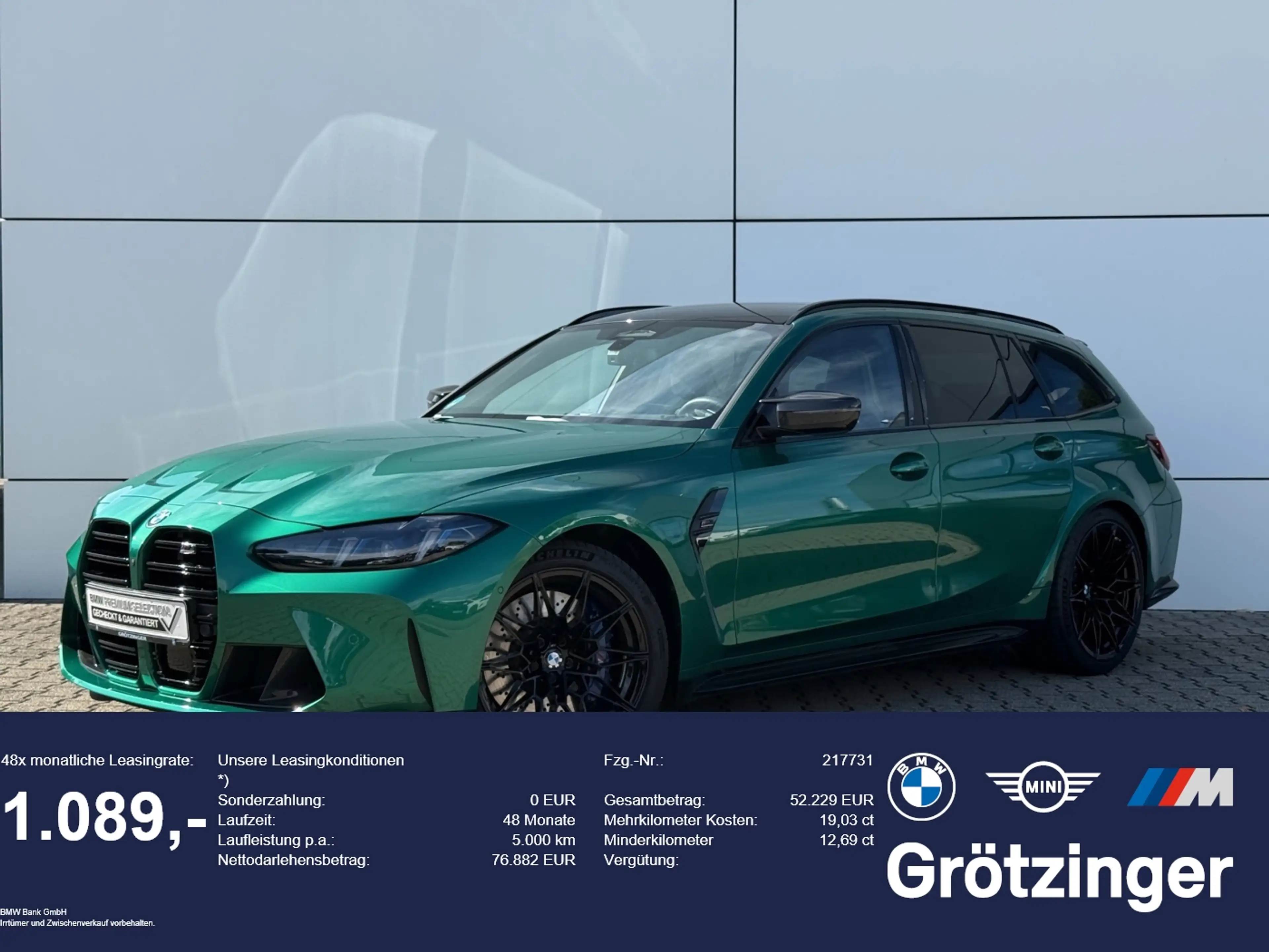 BMW M3 Competition M xDrive Touring LED+LenkHZ+H&K